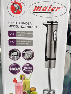 گوشت کوب برقی مایر مدل MR-189 تک کاره با توربو